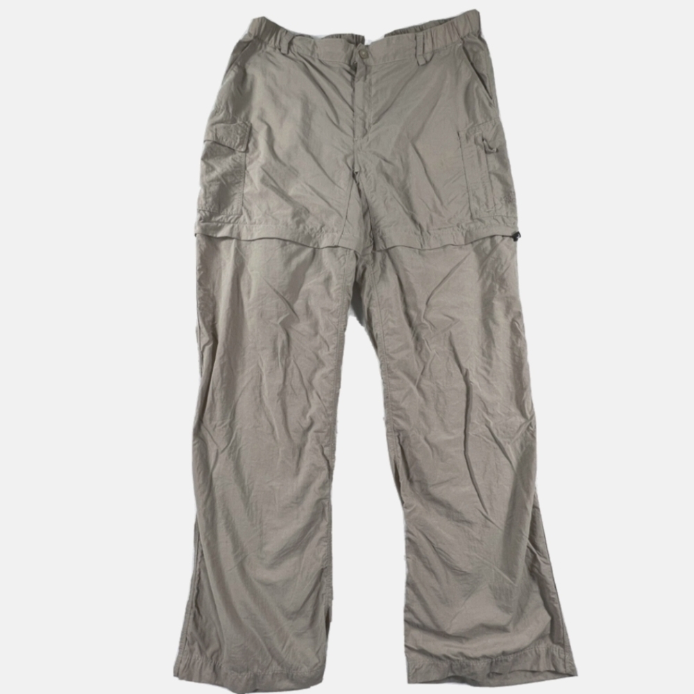 North Face Zip Off Hiking Convertible Pants Shorts - Women’s Large - Tan